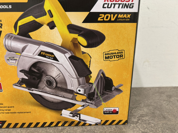 FF Group accu cirkelzaag 20V Plus body CCS 165-BL – foto 4 – kavel bij XL Auctions