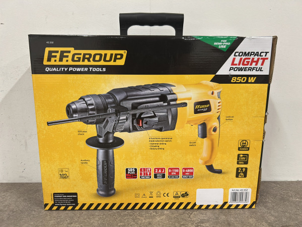 FF Group boorhamer SDS Plus 850W RH 2-26 Plus – foto 6 – kavel bij XL Auctions