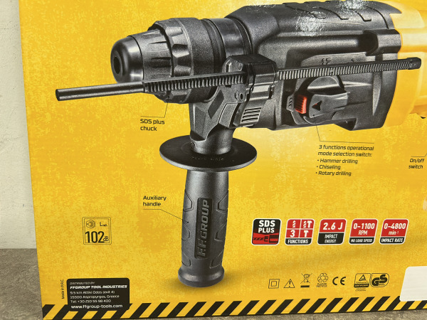 FF Group boorhamer SDS Plus 850W RH 2-26 Plus – foto 7 – kavel bij XL Auctions