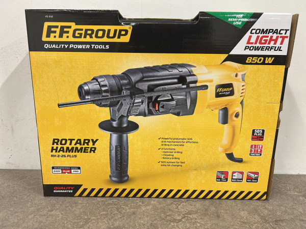 FF Group boorhamer SDS Plus 850W RH 2-26 Plus – foto 10 – kavel bij XL Auctions