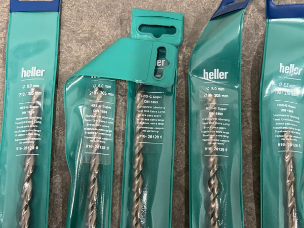 Heller staalboor set 26-delig – foto 2 – kavel bij XL Auctions