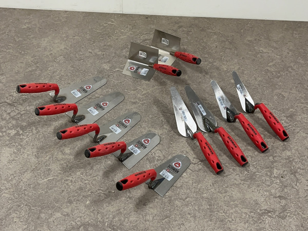 Schwan pleister- en metselgereedschap set 11-delig