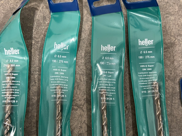Heller staalboor set 26-delig – foto 3 – kavel bij XL Auctions