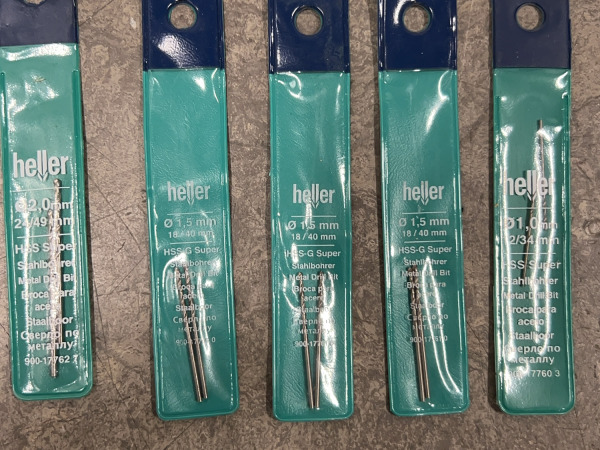Heller staalboor set 26-delig – foto 7 – kavel bij XL Auctions