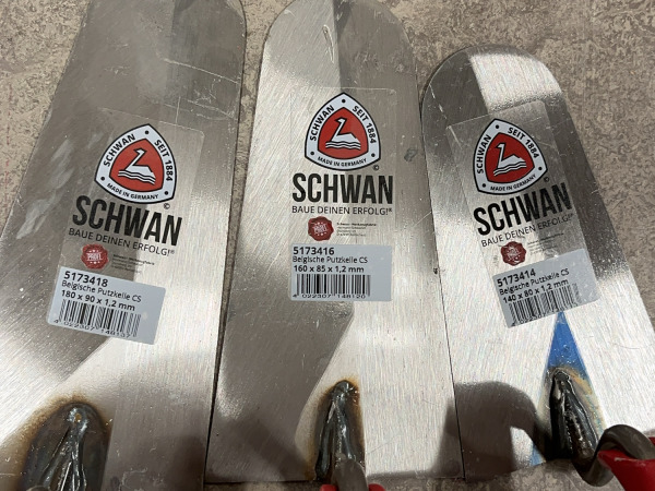 Schwan pleister- en metselgereedschap set 11-delig – foto 6 – kavel bij XL Auctions