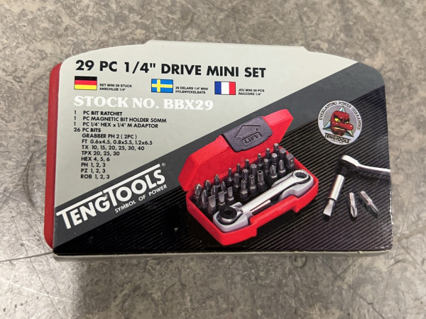Tengtools gereedschapset 3-delig – foto 2 – kavel bij XL Auctions