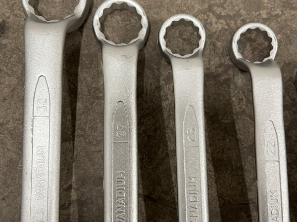 TengTools ringsleutelset verdiept 6-32mm 9-delig – foto 3 – kavel bij XL Auctions