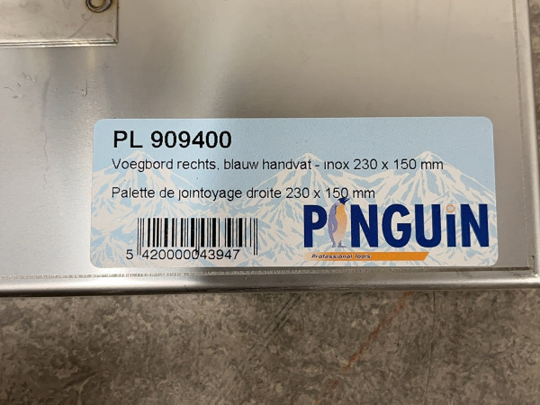Pinguin voegborden rvs set 3-delig – foto 3 – kavel bij XL Auctions