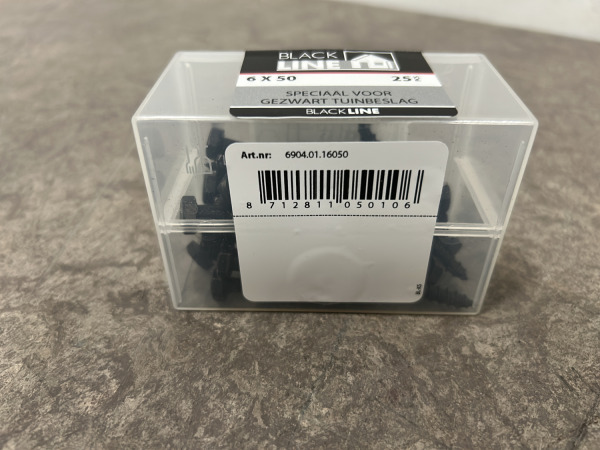 Blackline houtdraadbouten ø6-8mm zwart set 24-delig – foto 10 – kavel bij XL Auctions