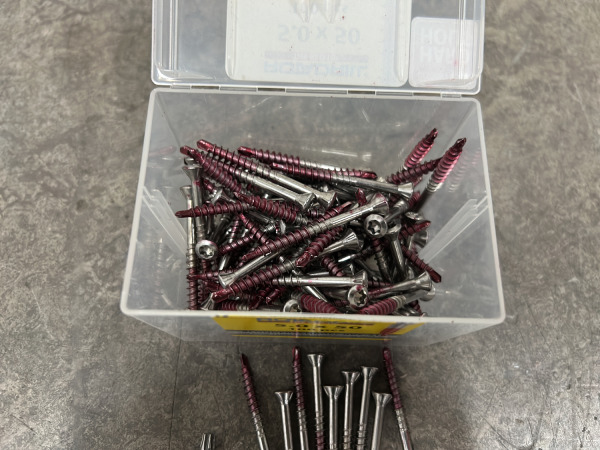 4x Rotadrill vlonderschroeven ø5,0x50mm rvs 100-pack – foto 3 – kavel bij XL Auctions