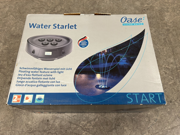 Oase drijvende fontein met licht Water Starlet – foto 2 – kavel bij XL Auctions