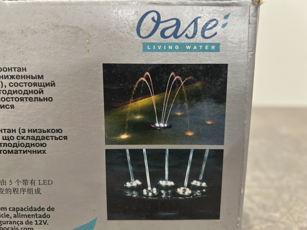 Oase drijvende fontein met licht Water Starlet – foto 4 – kavel bij XL Auctions