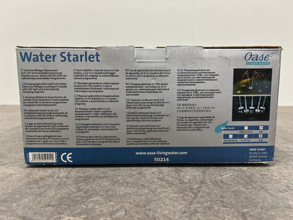 Oase drijvende fontein met licht Water Starlet – foto 6 – kavel bij XL Auctions