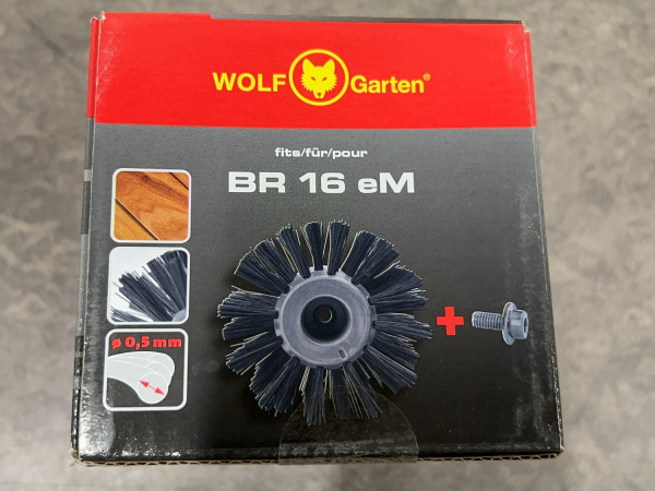 3x Wolf-Garten oppervlakteborstel hout voor BR 16 eM – foto 2 – kavel bij XL Auctions