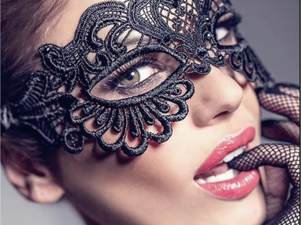 Oogmasker - lace - zwart – foto 3 – kavel bij XL Auctions