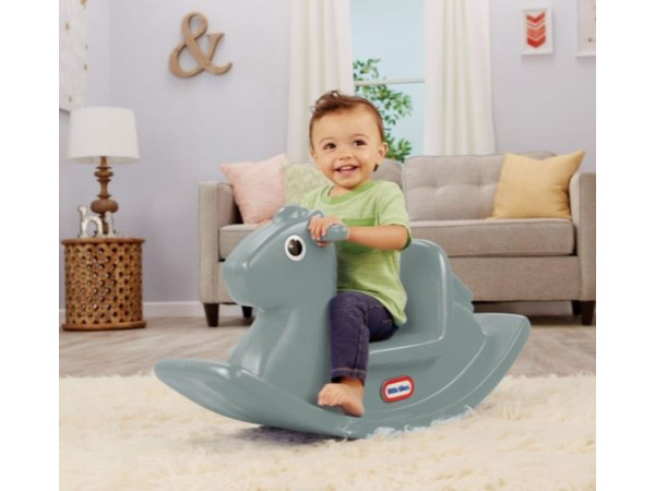 Little Tikes hobbelpaard grijs – foto 2 – kavel bij XL Auctions
