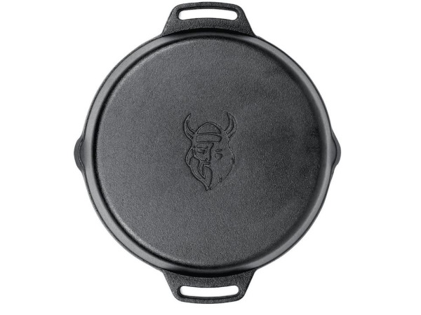 Valhal Skillet / Koekenpan, 2 handvatten - gietijzer 25cm – foto 2 – kavel bij XL Auctions