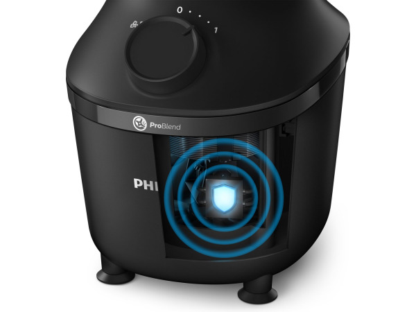 Philips 3000 series HR2041/41 - Blender - Zwart – foto 2 – kavel bij XL Auctions