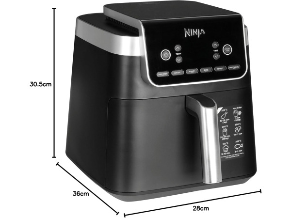 Ninja Air Fryer MAX PRO - AF180EU - 6.2L – foto 2 – kavel bij XL Auctions