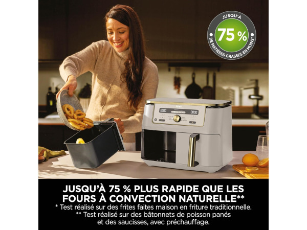 Ninja AirFryer Dual Zone MAX Digital - DZ400EUSTGD – foto 7 – kavel bij XL Auctions