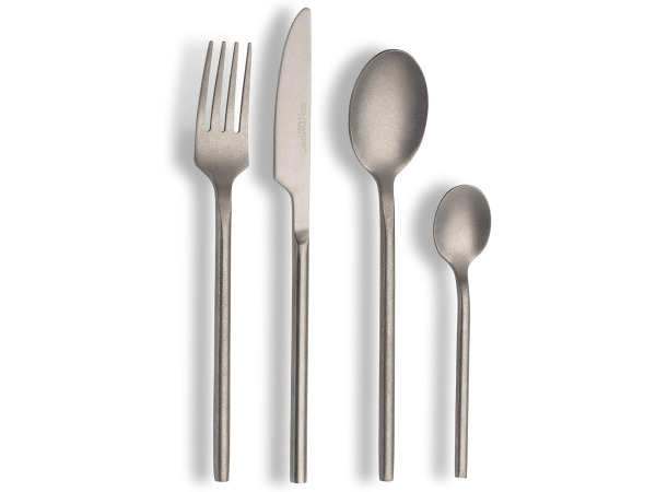 ECHTWERK Tafelbestek Malou zilver stonewashed 16-delig – kavel bij XL Auctions