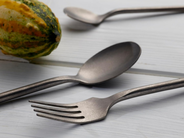 ECHTWERK Tafelbestek Malou zilver stonewashed 16-delig – foto 3 – kavel bij XL Auctions