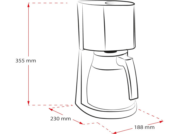 Melitta Enjoy II Top Therm - Filter-koffiezetapparaat – foto 2 – kavel bij XL Auctions