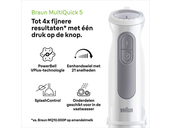 Braun MultiQuick 5 MQ50.236M – Staafmixer - 1000W – foto 3 – kavel bij XL Auctions