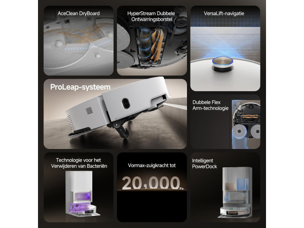 Dreame X50 Ultra Complete - Robotstofzuiger (dweil DEFECT) – foto 10 – kavel bij XL Auctions