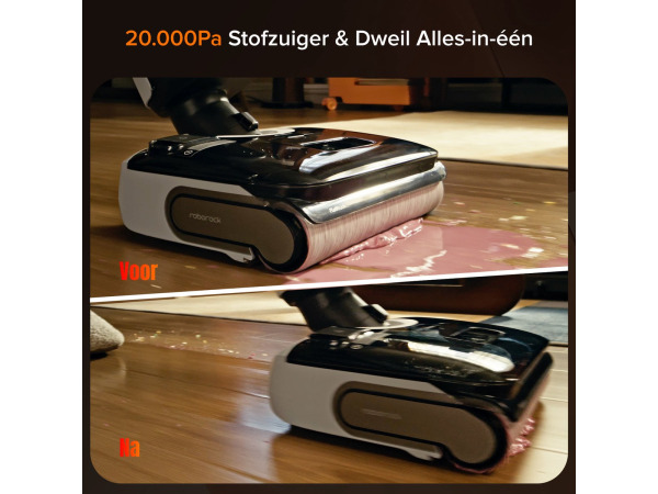 Roborock F25 GT nat-droog stofzuiger - 20.000 Pa – foto 9 – kavel bij XL Auctions