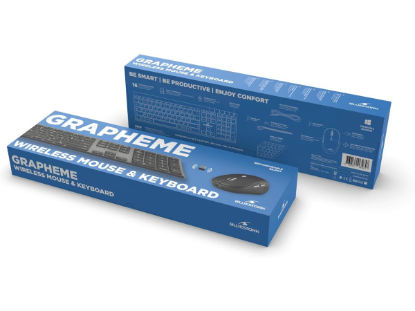 BlueElement draadloos oplaadbaar toetsenbord - muis (AZERTY) – foto 7 – kavel bij XL Auctions