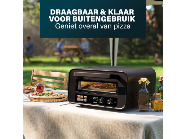 Princess 112780 Pizza Oven Pro Max - Tot 400°C - 2100W - 15L – foto 2 – kavel bij XL Auctions
