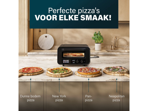 Princess 112780 Pizza Oven Pro Max - Tot 400°C - 2100W - 15L – foto 3 – kavel bij XL Auctions