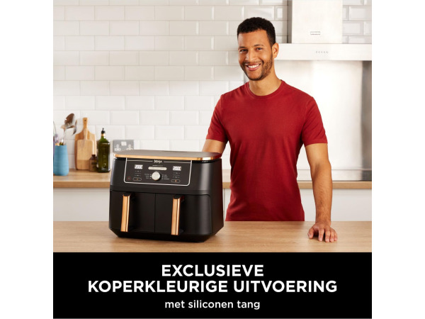 Ninja Foodi MAX Dual Zone Airfryer 9,5L (Schade) – foto 8 – kavel bij XL Auctions