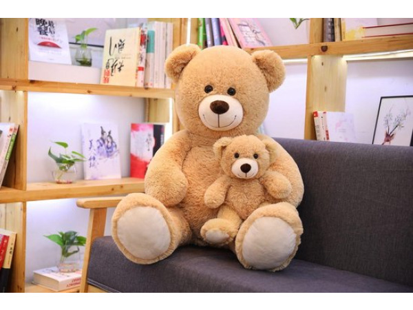 iBello knuffel beer met baby 80 cm – kavel bij XL Auctions