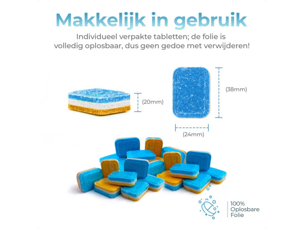 Vaatwastabletten 365 stuks 3 laags jaar voorraad – foto 2 – kavel bij XL Auctions