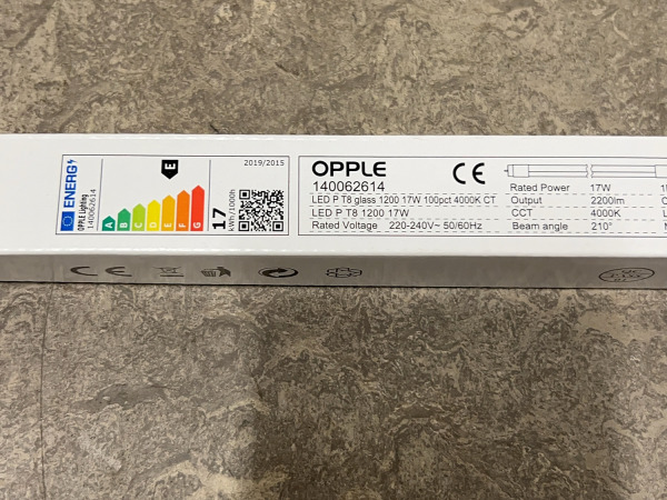 6x Opple LED-buis 4000K Performer 1200 T8 17W – foto 2 – kavel bij XL Auctions