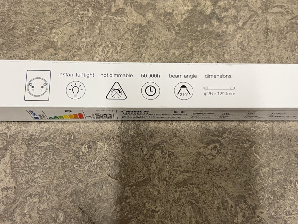 12x Opple LED-buis 4000K Performer 1200 T8 17W – foto 4 – kavel bij XL Auctions