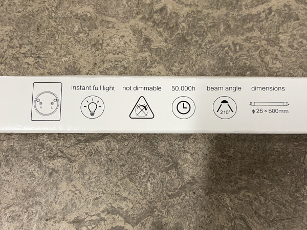 6x Opple LED-buis 6500K Performer 600 T8 8W – foto 4 – kavel bij XL Auctions