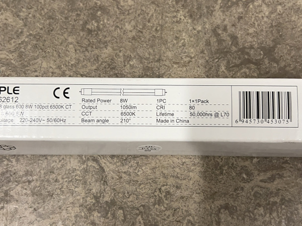 12x Opple LED-buis 6500K Performer 600 T8 8W – foto 5 – kavel bij XL Auctions