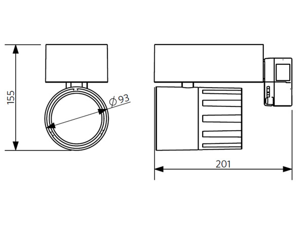 4x Opple spot performer Led 3C-P 30W 4000K – foto 2 – kavel bij XL Auctions