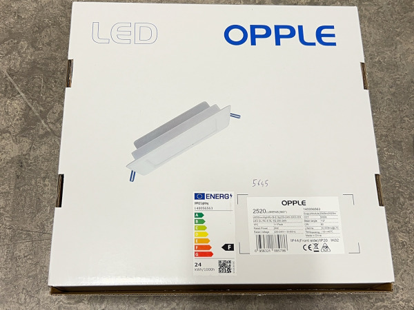 12x Opple spot vierkant LED Downlight 24W – foto 6 – kavel bij XL Auctions