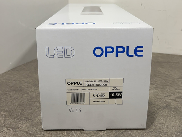 4x Opple tuinarmatuur 60cm Bollard LED 10,5W 4000K IP65 – foto 4 – kavel bij XL Auctions