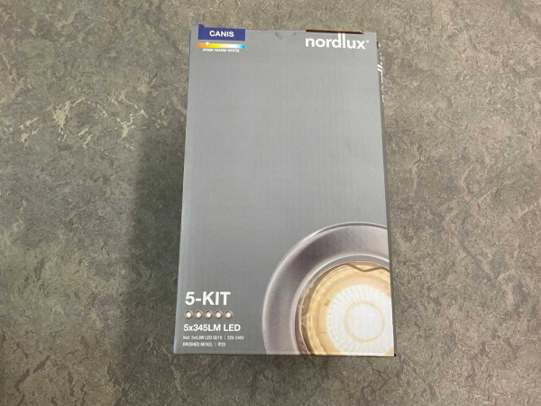 6x Nordlux plafondspot ø85x105mm 5-pack Canis – foto 3 – kavel bij XL Auctions