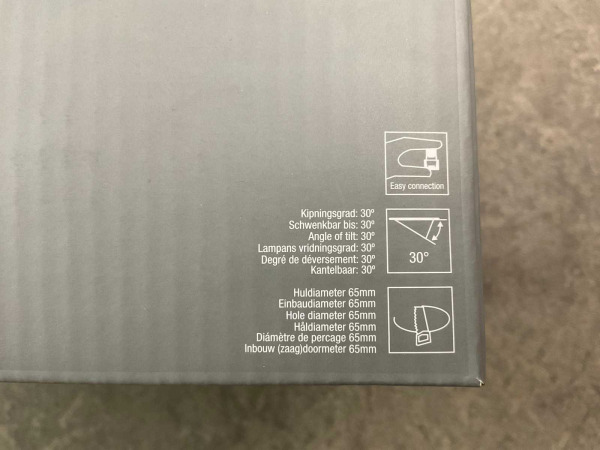 6x Nordlux plafondspot ø85x105mm 5-pack Canis – foto 4 – kavel bij XL Auctions