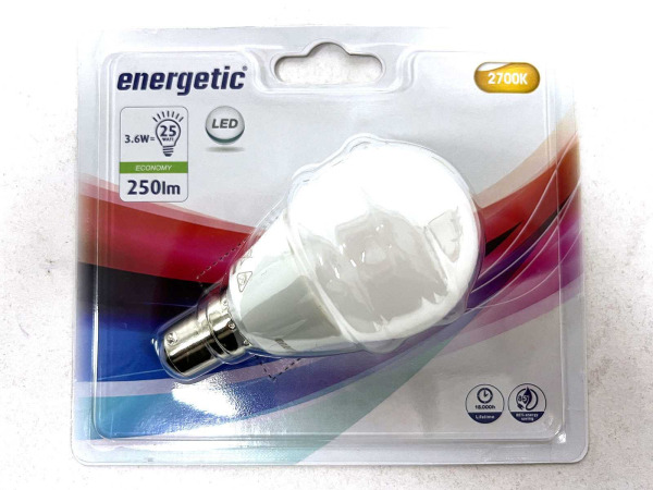 60x Energetic LED-lamp B15
