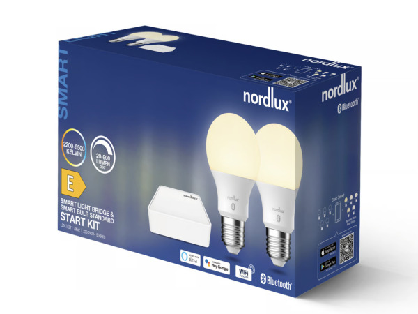 6x Nordlux Led lamp 2-pack Smart Start kit E27 – foto 2 – kavel bij XL Auctions