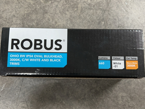 5x Robus schout ovaal 8W 3000K Ohio – foto 6 – kavel bij XL Auctions