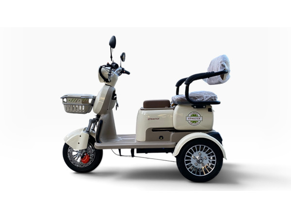Elektrische scootmobiel - off white - 25 km/u