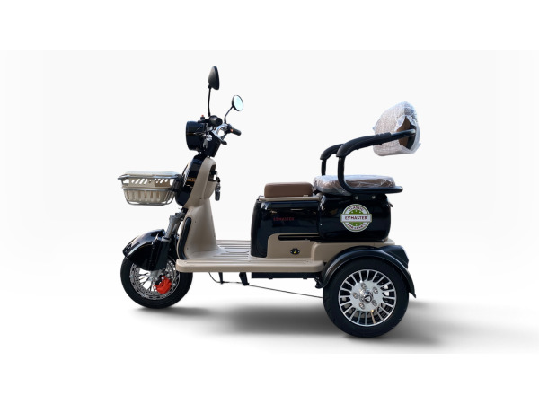 Elektrische scootmobiel – zwart - 25 km/u